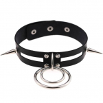 Uus Goth Punk Spike Rivet Choker kaelarihm naistele Steampunk Pentagram kaelakee Emo kaelarihm Cosplay Chocker gooti aksessuaarid