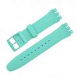 Silikoonist kellarihm Swatch kellarihma jaoks 12mm 16mm 17mm 19mm 20mm veekindel kummist randmek&auml;ev&otilde;ru tarvikud koos t&ouml;&ouml;riistadega 16mm