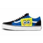 SpongeBob SquarePants x Vans Old Skool Naeratusplaastriga Unisex tossud Sinine Must VN0A38G19XD 36.5