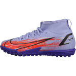 Kylian Mbapp&eacute; x Nike Mercurial Superfly 8 Academy TF GS Flames Laste tossud Lilla Light-Thistle Indigo-Burst DB0935-506 36