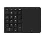 2,4G + Bluetoothi ​​juhtmeta numbriklaviatuur puuteplaadiga 22 klahvi Bluetoothi ​​digitaalne klaviatuur Mac OS-i jaoks Raamatupidamine Windows IOS