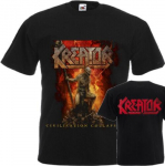 Unisex T-s&auml;rk Civilization Collapse by Metal Band Kreator Dtg Printed Tee S
