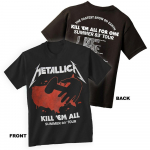 Metallica Unisex T-s&auml;rk Kill Em All 83 Summer Tour DistresseD S