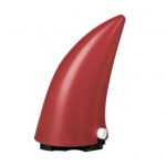 1 tk mootorratta USB-laetav kiiver Glow Ox Horn Decor peakatete tarvik punane