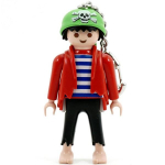 Playmobil V&otilde;tmehoidja Kuju Rico 70646, 1 Korea m&auml;nguasi red