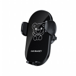Autotelefoni hoidik Uue auto navigeerimise tugi Little Bear Cartoon Car Vent mobiiltelefoni hoidik must