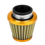8 mm universaalne mootorratta mustusratta mootorratta ATV filtri &otilde;hupuhasti vahetus kollane
