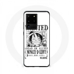 Valge &uuml;mbris Samsung Galaxy S20 Ultra One Piece Manga uuringuplakatile