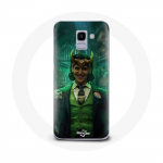 &Uuml;mbris Samsung Galaxy A6 2018 Loki Thor Ragnarok jaoks koos kiivriplakatitegelaste seeria 1. hooajaga