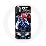 &Uuml;mbris Xiaomi Poco M3 Pro vormel 1 Yuki Tsunoda Jaapani F1 v&otilde;idus&otilde;itja jaoks