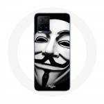 Coque pour Vivo Y21s 2021 / Y21 2021 Nous Sommes L&eacute;gion Masque Anonyme