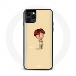 Coque pour Iphone 13 Pro BTS TinyTAN Animation Suga