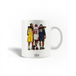 Mug en C&eacute;ramique - NBA - Bryant Jordan - 30cl - Compatible Lave-Vaisselle - Blanc