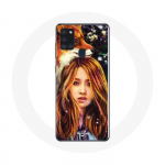 Coque pour Samsung Galaxy A21S Blackpink Ros&eacute; Poster Fanart