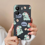Xiaomi Redmi Note 13 Pro 13R 13C K60 Ultra K70 Pro K70E &uuml;mbrisele armsa dinosauruse k&otilde;rgekvaliteedilise matt vedela silikoonist tagakaane kaitsekesta kaitserauad Redmi Note 13 Pro 5G