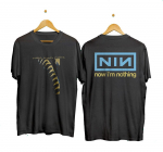 Nine Inch Nails N&uuml;&uuml;d ma olen mitte midagi Eksklusiivne maailmaturnee Unisex T-s&auml;rk M