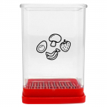 Puuvilja-k&ouml;&ouml;giviljade kiirl&otilde;ikur koos t&otilde;ukeplaadiga k&auml;sitsi tassil&otilde;ikuriga kaasaskantav banaani maasika viilutamise t&ouml;&ouml;riist K&ouml;&ouml;gitarvikud