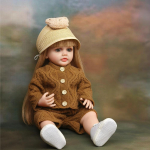 Uus Reborn Doll 55 cm t&auml;isliimi simulatsiooniga beebinukk s&uuml;nnip&auml;evakingitus t&uuml;drukule m&auml;ngunukk 55cm