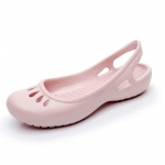 Veekindlad ja hingavad perforeeritud kingad suvel vihmaperioodil vaba aja ja moekad rannaturism naiste v&auml;ljal&otilde;igetega sandaalid &uuml;hev&auml;rvilised mitmek&uuml;lgsed 37 roosa