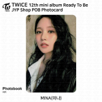 KAKS KORDA 12. minialbum valmis olema POB BDM JYP MP SW WM 10 versioon KPOP K-POP Mina - JYP (Photobook)