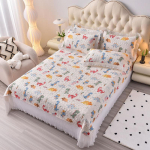 Puuvillane Tatami Tepitud Voodikate &Uuml;hes T&uuml;kis Puuvillane Neljaosaline Paksustatud Voodilina Kolmeosaline Komplekt Neli Aastaaega Universaalne Tekikott 150*200cm quilt cover