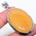 Natural Septerian Noodal Gemstone 925 Sterling Silver Gift Pendant 2.29 r9i54