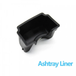 95B857273 Auto tuhatoosikogu koos sigaretis&uuml;&uuml;taja sisemise karbi kattekate liistuga Porsche Macan 95B2014-2020 95B857311 jaoks Ashtray Liner