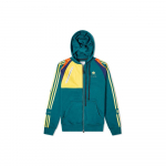 Adidas Originals Trefoil X Bed J.W. Ford t&otilde;mblukuga kapuutsiga dressipluus Meeste &Uuml;ler&otilde;ivad Roheline FS3760 XS