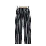 XL-8XL suures suuruses naiste haaremip&uuml;ksid vabaaja elastsed k&otilde;rge v&ouml;&ouml;kohaga p&uuml;ksid, prinditud keskealised naiste vabad sirged p&uuml;ksid ema p&uuml;ksid 8XL