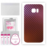 apgo skin sticker film foil vinyl for the BACK compatible with Samsung Galaxy S7, scratch-resistant, easy to install - Carbon Chameleon CAKA5