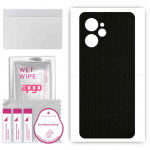 apgo Protective Skin Sticker for the back compatible with Realme 10 5G, Wrap Film, Foil, Vinyl - Pattern Matrix