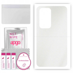 apgo Protective Skin Sticker for the back compatible with Oppo Find N 5G, Wrap Film, Foil, Vinyl - Pattern Matte Transparent