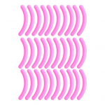 Pad K&otilde;rgeelastne Pehme kaardus disain Fitted Eye Shake Ripsme Silikoonist t&auml;iteaine roosa