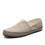 Kvaliteetsed jalatsid Meeste lamedad l&otilde;uendist kingad Kanep Lazy Flats meestele Mokassiinid Meeste Loafers S&otilde;idukingad 42 khaki
