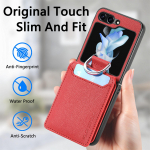 Samsung z flip 5 kriimustusvastase rahakoti&uuml;mbrise jaoks Samsung Galaxy Z Flip 5 Flip5 Zflip5 kaardipesa mobiiltelefoni &uuml;mbris Funda for Samsung Z Flip 5