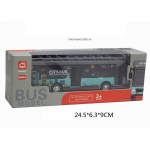 1/50 ekskursiooni kahekorruseline buss v&auml;ikelastele, valusulamist m&auml;ngus&otilde;idukid helide ja tuledega, linnaautode m&auml;nguasjad, millel on avatavad uksed. 1/50-Size:19.6*7*4.1cm beebi sinine v&auml;rv