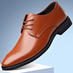 T&auml;iustatud versioon &Auml;rinahast kingad Suvised pehme tallaga noorte vabaajajalatsid Ametlikud nahast kingad Pulmakingad Kleidikingad 40 must