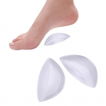 Kaart toetav geel-sisetald lamedate jalgade jaoks, l&auml;bipaistev kleepuv kaarepolster, geelv&otilde;lvi toetavad padjad naistele ja meestele