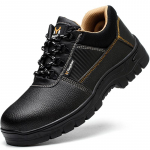 Terasest varbaga turvajalatsid Meeste nahast saapad T&ouml;&ouml;kingad Meeste purunemisvastased h&auml;vimiskindlad jalan&otilde;ud Meeste t&ouml;&ouml;saapad T&ouml;&ouml;stusjalatsid 36