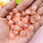 K&auml;sit&ouml;&ouml;na valmistatud kaelakee DIY 9,7*10,8mm ehtetarvikud lahtised helmed moek&otilde;rvar&otilde;ngad 100 tk ehete valmistamine akr&uuml;&uuml;list 8 v&auml;rvi k&auml;ev&otilde;rud oranž