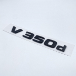 3D Letters V250d V300d NIGHT EDITION ABS embleem Mercedes Benz V klassi W447 auto poritiiba m&auml;rgi pagasiruumi nimesilt logo kleebis glossy black V350d