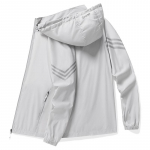 UPF50+Ice Silk &otilde;hukesed p&auml;ikesekaitseriided meestele suvel hingava nahaga riided meeste kalap&uuml;&uuml;gile p&auml;ikesekaitseriided jope &otilde;ues kardigan mantel XXXXXL hall