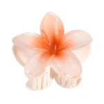 Lillekujuline juuksek&uuml;&uuml;s Candy v&auml;rviline juukseklamber Du&scaron;&scaron; seljapea Juuste k&uuml;&uuml;nis dekoratiivne juuksekinnitustarvik valge