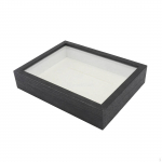 DIY Shadow Box Frame Kuivatatud Lille N&auml;idik ristk&uuml;liku Pilt Black