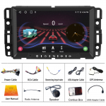 Autoraadio 2-dine GMC Chevrolet Chevy Yukon Sierra Acadia 2007-2012 Android GPS Navi wifi kaamera Carplay jaoks 4-core 2+32CP