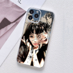 Motorola Moto Edge 40 30 neo G54 G24 G84 iPhone 15 14 Xiaomi Redmi Note 13 12 11 Pro jaoks Samsung Galaxy A34 A54 Tomie Junji Ito Anime Collection &uuml;mbris for Samsung Galaxy A34 5G aero