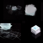 100 tk klaasist mikrokatte katted 22x22 mm &ndash; mikroskoobi slaidikatted 100 pieces