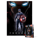 500-osaline pusle - Marvel Avengers kodus&otilde;da Kapten Ameerika, populaarne Korea pusle gray