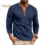 S&uuml;giskevadine meeste s&auml;rk, n&ouml;&ouml;pidega krae, v&auml;rviga sobiv pullover Slim Fit keskmise pikkusega vabaaja igap&auml;evaseks kandmiseks M kuninglik sinine v&auml;rv