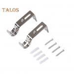 2 tk Kardinapuu kronsteinid Suurep&auml;rane kandev&otilde;ime libisemisvastane mulgustamine Reguleeritav stabiilne metallist kardinapuu kraanihoidikud Kergesti paigaldatav kardinapuu 2pcs h&otilde;be